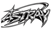 Astray Chrome Slash Sticker