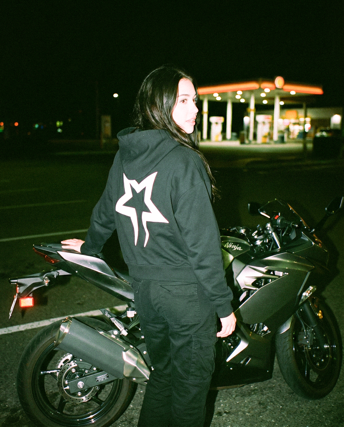 ASTRAY DOUBLE ZIP HOODIE